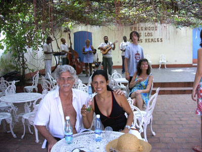 Mojito com Cidinha, em Trinidad / Cuba